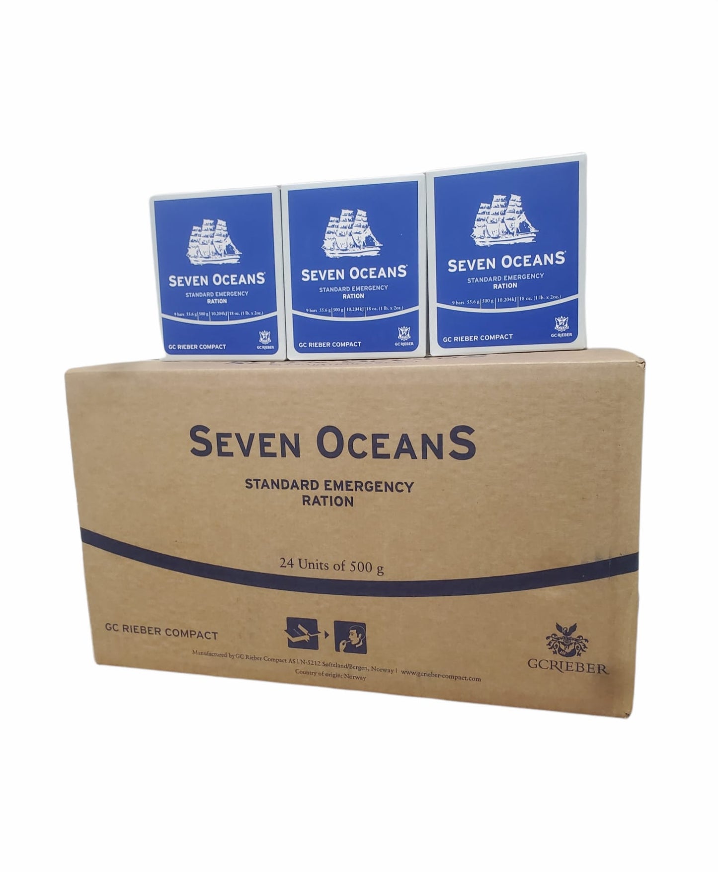 Seven Ocean Biscuits - A box of 9 bars